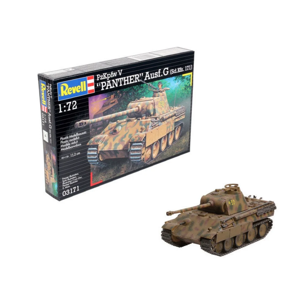 PzKpfw V "Panther" Ausf.G, 1/72 - Revell 03171