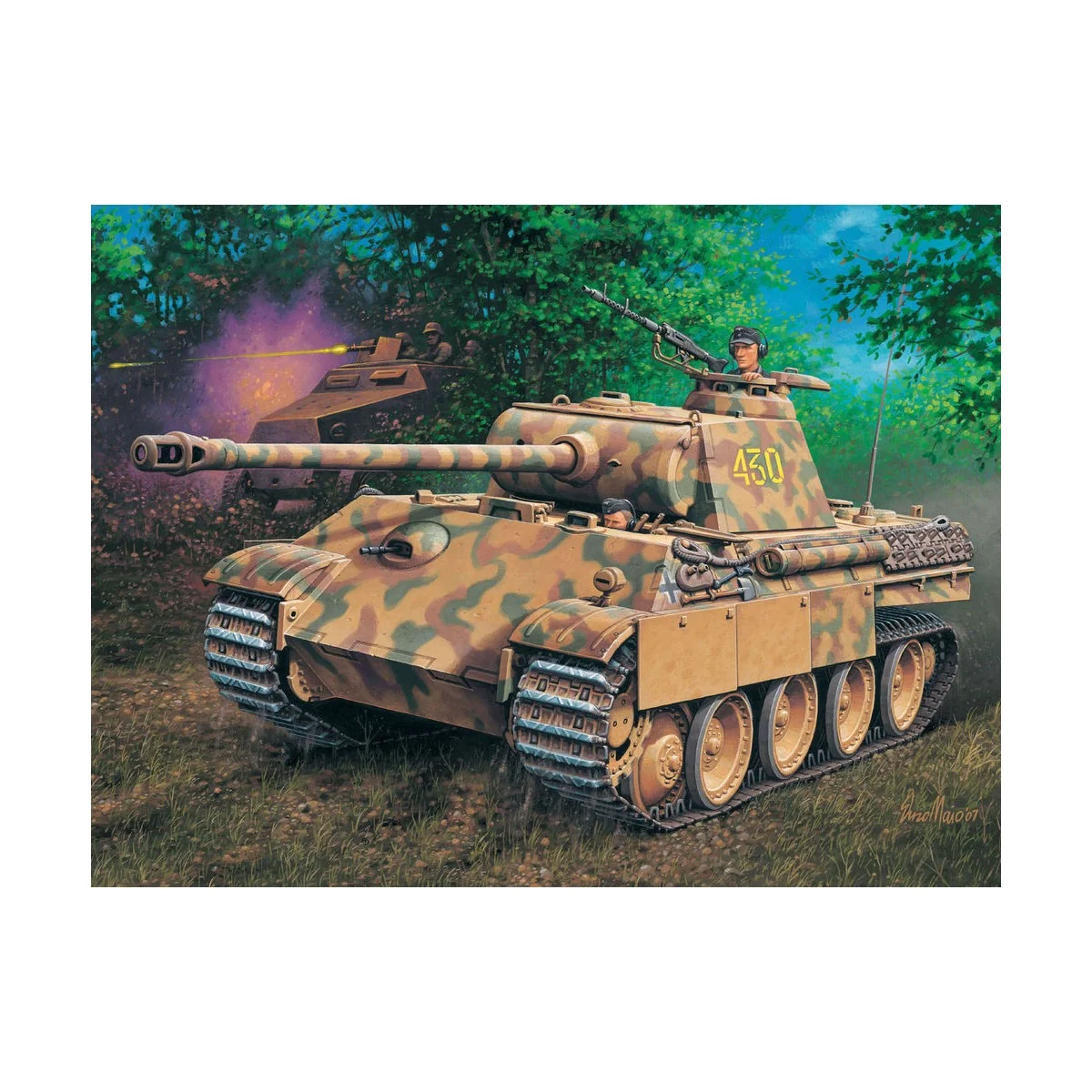 PzKpfw V "Panther" Ausf.G, 1/72 - Revell 03171