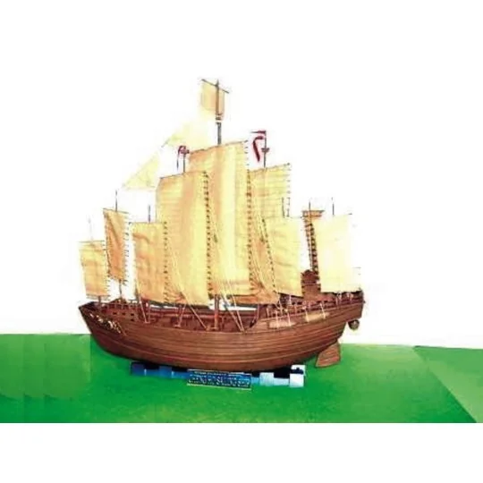 Chinesische Dschunke Chengho 1405-1430, 1/60 - Trumpeter 01202