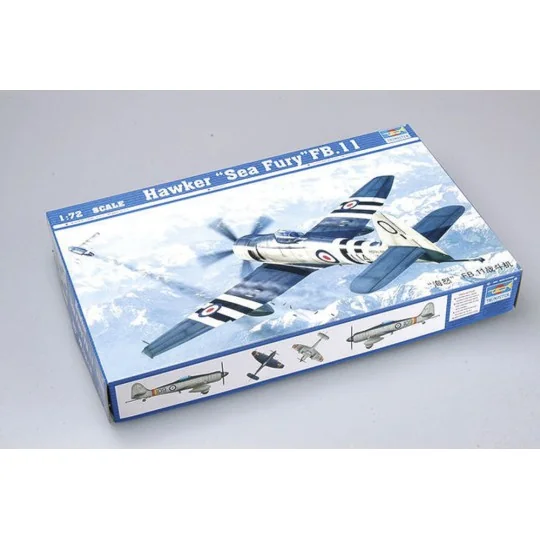 Hawker ''Sea Fury'' FB.11, 1/72 - Trumpeter 01631