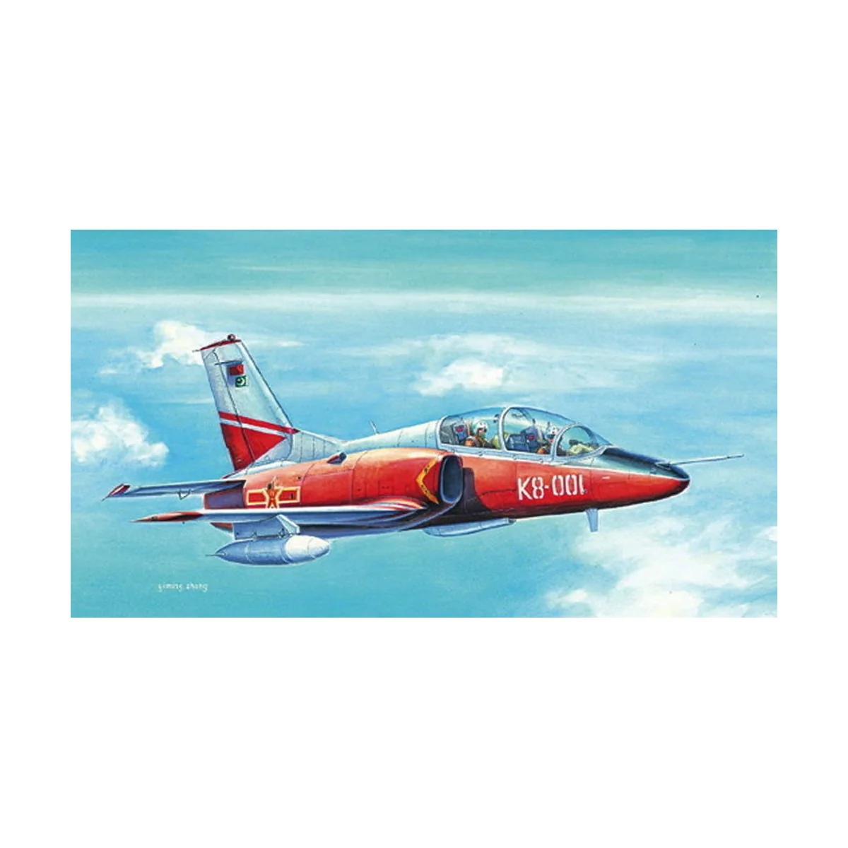 Chinese JL-8 (K-8 Karakorum) Trainer, 1/72 - Trumpeter 01636