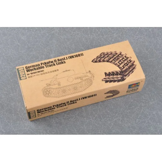 German Pzkpfw.IIAusf.J(VK1601)Workable T, 1/35 - Trumpeter 02059