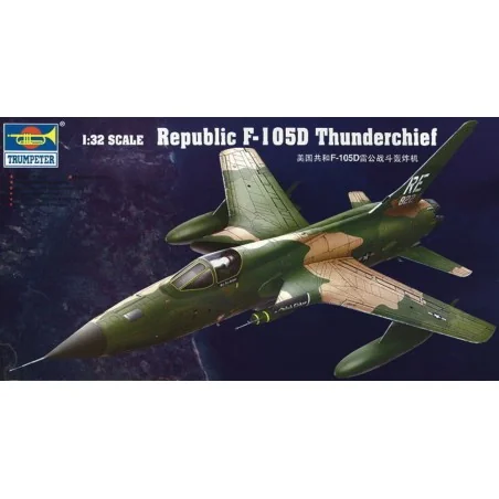 Republic F-105 D Thunderchief, 1/32 - Trumpeter 02201