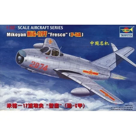 MiG-17 PF Fresco, 1/32 - Trumpeter 02206