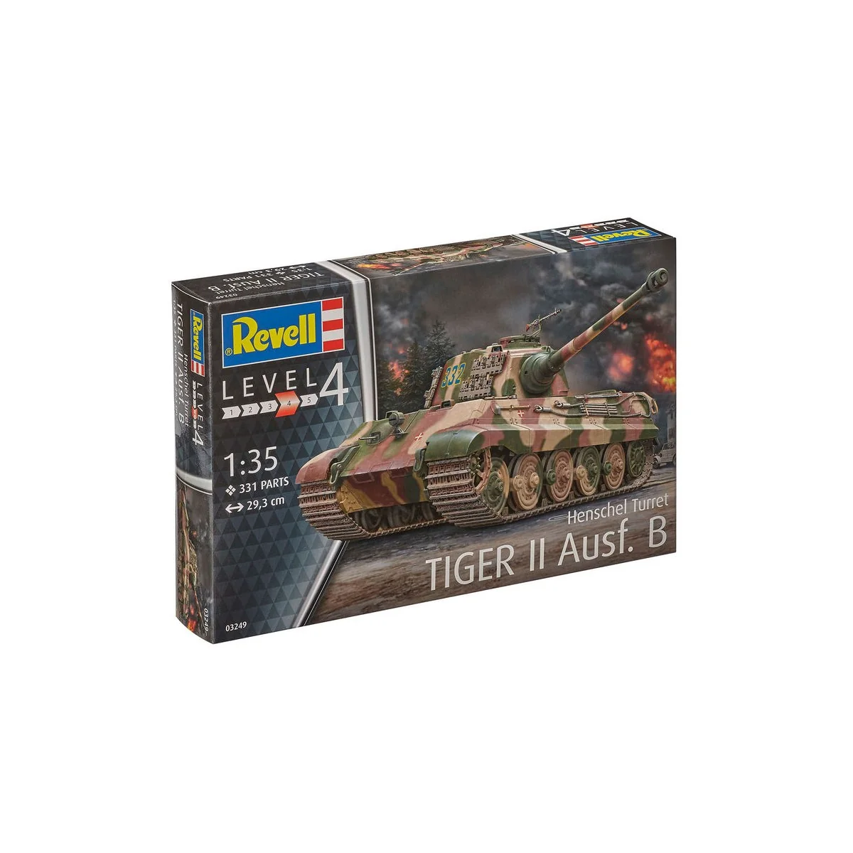 TigerII Ausf.B (Henschel Turret), 1/35 - Revell 03249