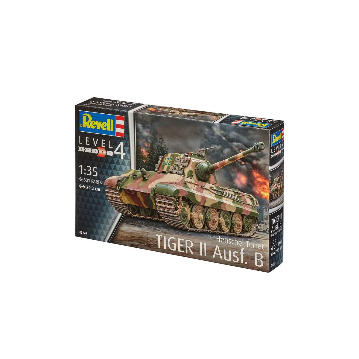 TigerII Ausf.B (Henschel Turret), 1/35 - Revell 03249