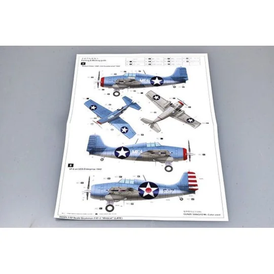 Grumman F4F-3 ''Wildcat'' (late), 1/32 - Trumpeter 02225