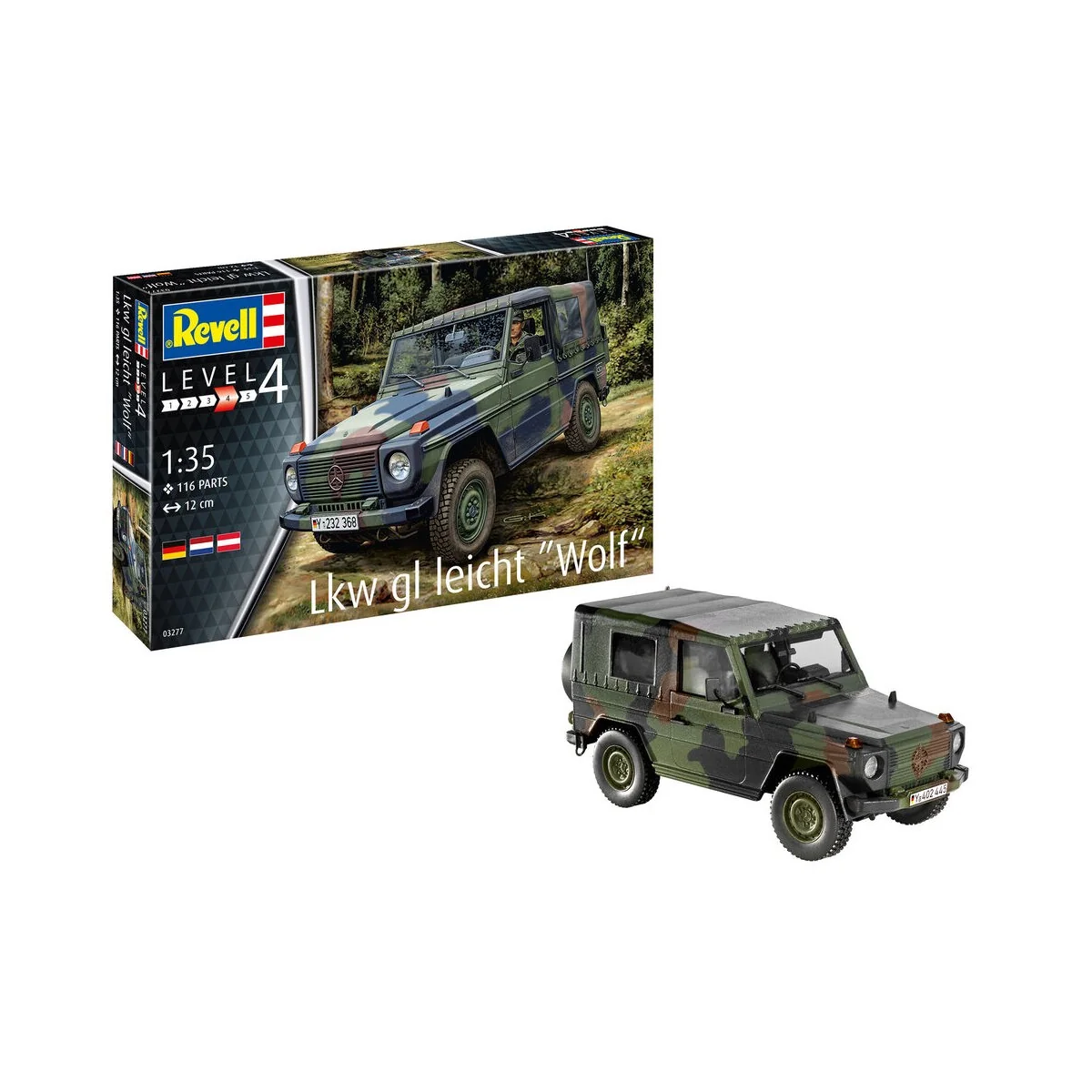 Lkw gl leicht "Wolf, 1/35 - Revell 03277