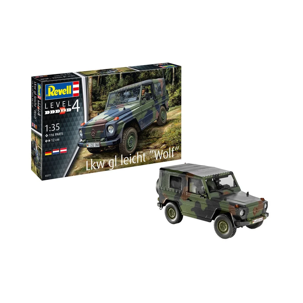 Lkw gl leicht "Wolf, 1/35 - Revell 03277