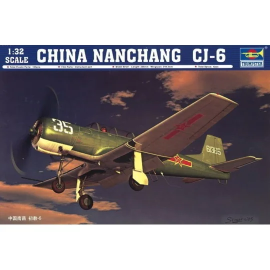 China Nanchang CJ-6, 1/32 - Trumpeter 02240
