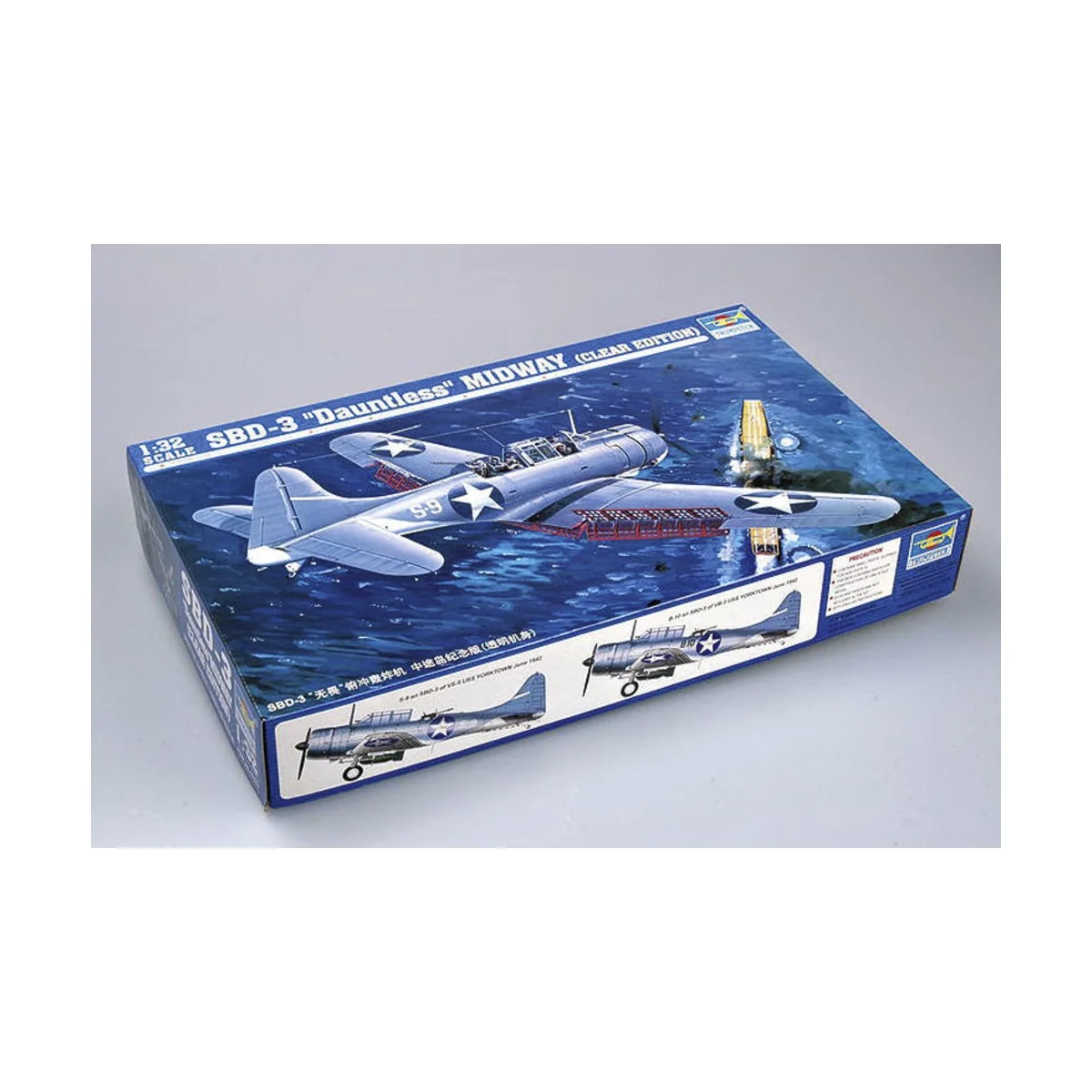 SBD-3 Dauntless Midway US Navy, 1/32 - Trumpeter 02244