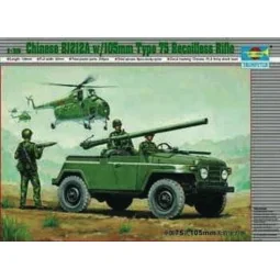 Chinesischer Geländewagen BJ212A, 1/35 - Trumpeter 02301