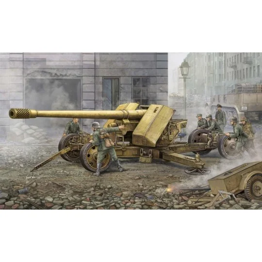 German 128mm Pak44 (Krupp), 1/35 - Trumpeter 02317