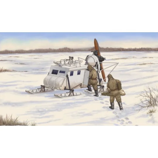 Soviet NKL-16 Armoured Aerosan, 1/35 - Trumpeter 02337
