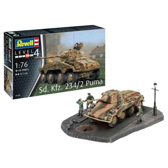 Sd.Kfz. 234/2 Puma, 1/76 - Revell 03288