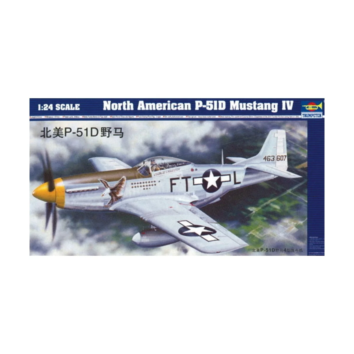North American P-51 D Mustang IV, 1/24 - Trumpeter 02401