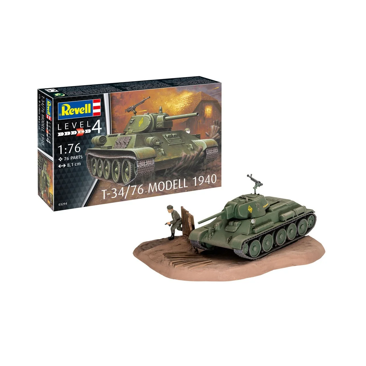 T-34/76 Modell 1940 - Revell 03294