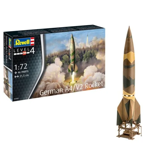 German A4/V2 Rocket, 1/72 - Revell 03309