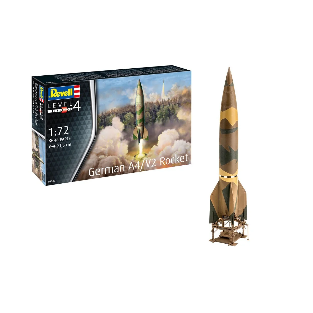 German A4/V2 Rocket, 1/72 - Revell 03309