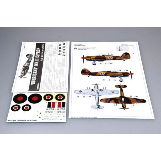 Hurricane MK.II C/TROP, 1/24 - Trumpeter 02416
