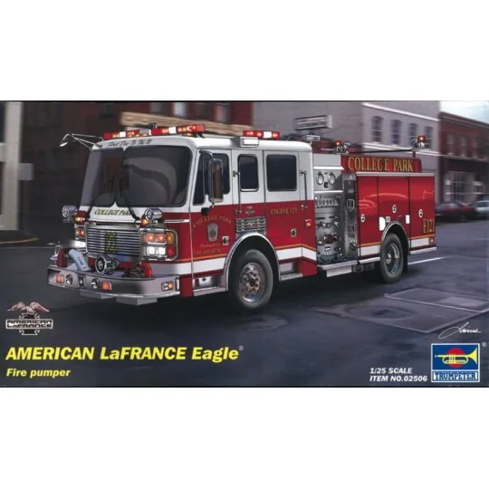 American LaFrance Eagle Fire Pumper 2002, 1/25 - Trumpeter 02506
