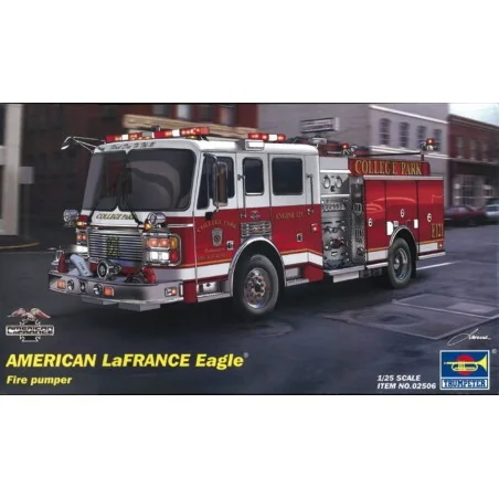 American LaFrance Eagle Fire Pumper 2002, 1/25 - Trumpeter 02506