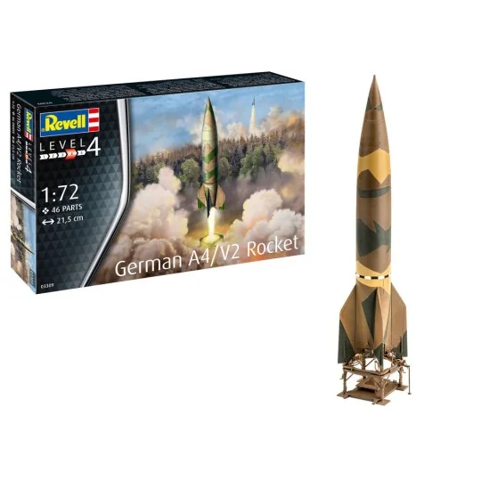 German A4/V2 Rocket, 1/72 - Revell 03309