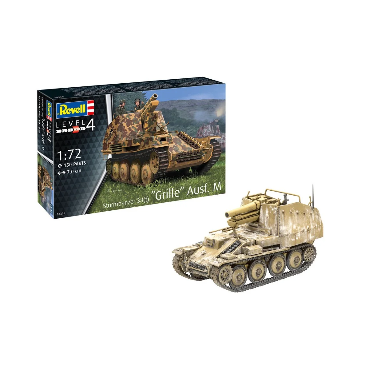 Sturmpanzer 38(t) Grille Ausf. M - Revell 03315