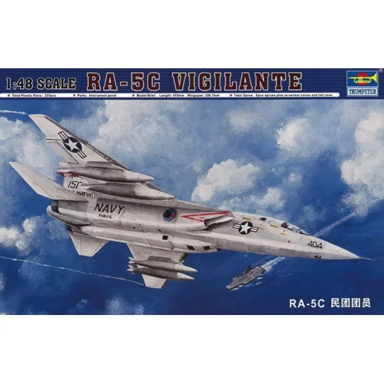 North American RA-5C Vigilante, 1/48 - Trumpeter 02809