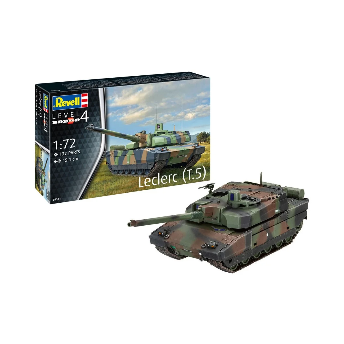 Leclerc T5, 1/72 - Revell 3341 Leclerc T5, 1/72 - Revell 3341