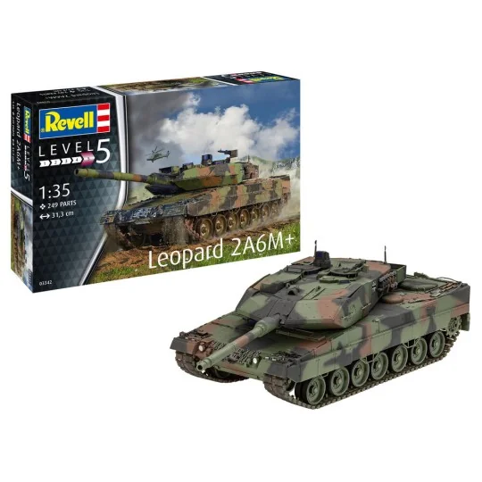 Leopard 2 A6M+, 1/35 - Revell 3342