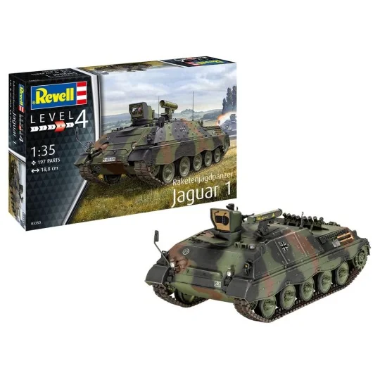 Raketenjagdpanzer Jaguar 1, 1/35 - Revell 03353 Raketenjagdpanzer Jaguar 1, 1/35 - Revell 03353