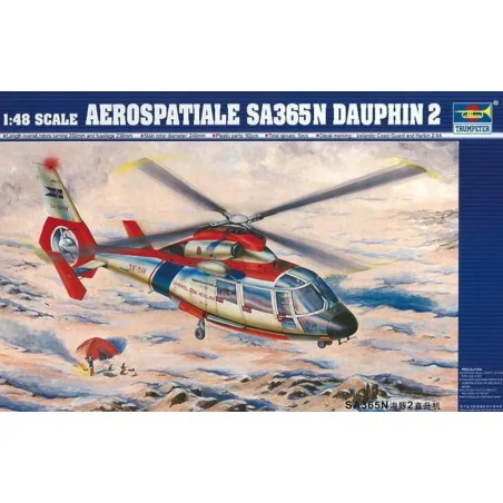 Eurocopter SA 365 N Dauphin 2, 1/48 - Trumpeter 02816