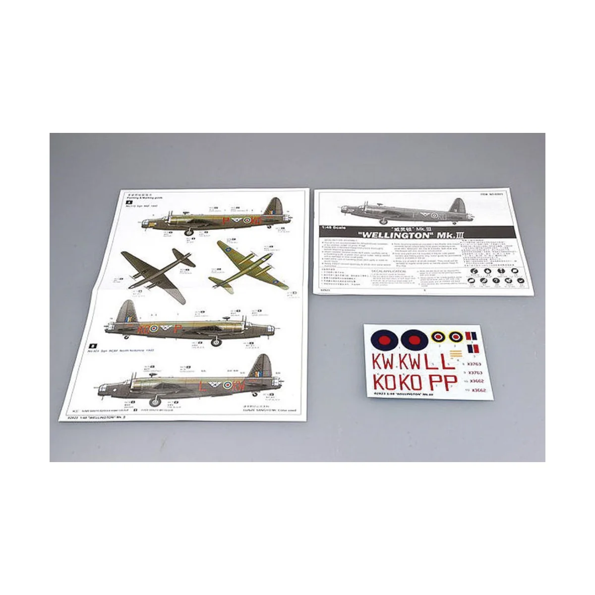 Wellington Mk. III, 1/48 - Trumpeter 02823