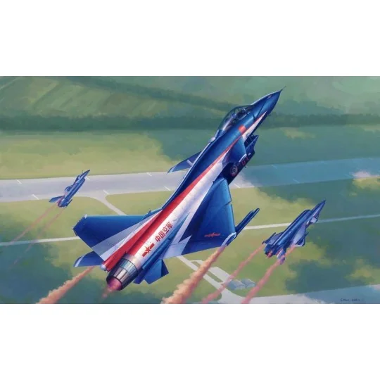 PLA J-10AY Vigorous Dragon-Ba Yi Aerb.T., 1/48 - Trumpeter 02857
