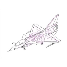 PLA J-10AY Vigorous Dragon-Ba Yi Aerb.T., 1/48 - Trumpeter 02857 2