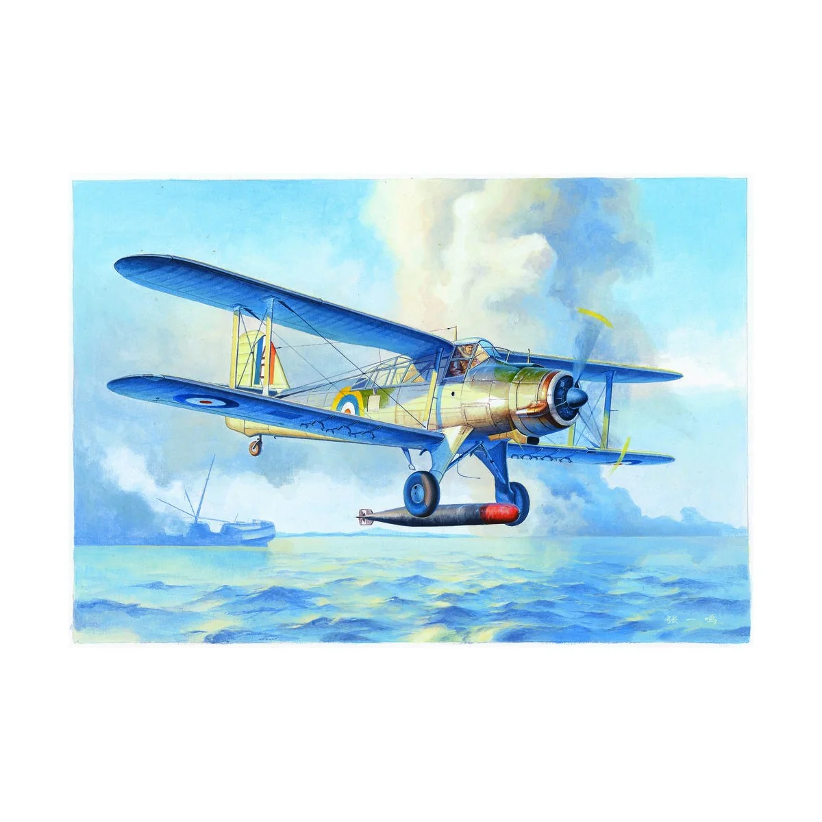 Fairey Albacore Torpedo Bomber, 1/48 - Trumpeter 02880
