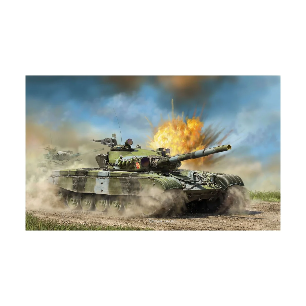 T-72 M1, 1/72 - Revell 03357