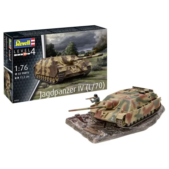 Jagdpanzer IV (L/70), 1/76 - Revell 03359 Jagdpanzer IV (L/70), 1/76 - Revell 03359
