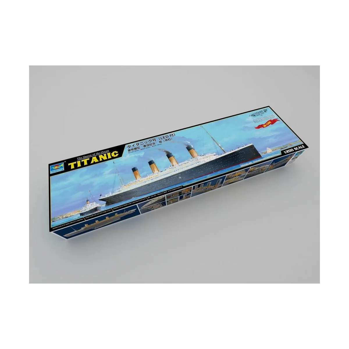 Titanic + LED Lights, 1/200 - Trumpeter 03719