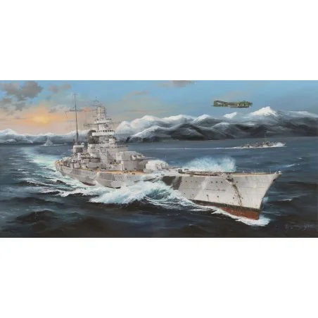 German Scharnhorst Battleship, 1/200 - Trumpeter 03715