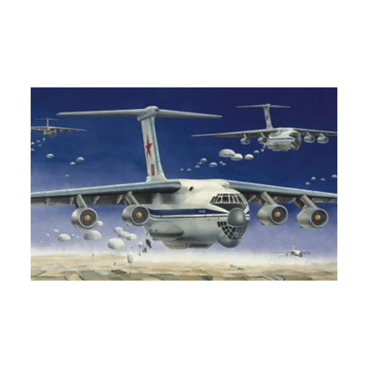 Iljushin IL-76 Candid Transport, 1/144 - Trumpeter 03901