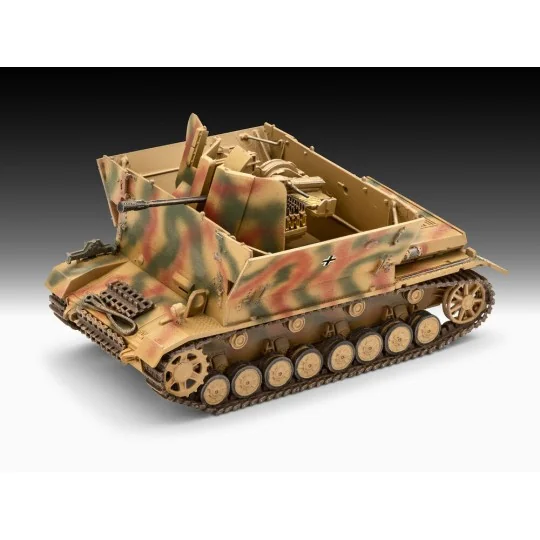 Flakpanzer IV - Möbelwagen 3, 7 cm Flak 43, 1/72 - Revell 03363