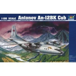 Antonov An-12 BK Cub, 1/100 - Trumpeter 04001