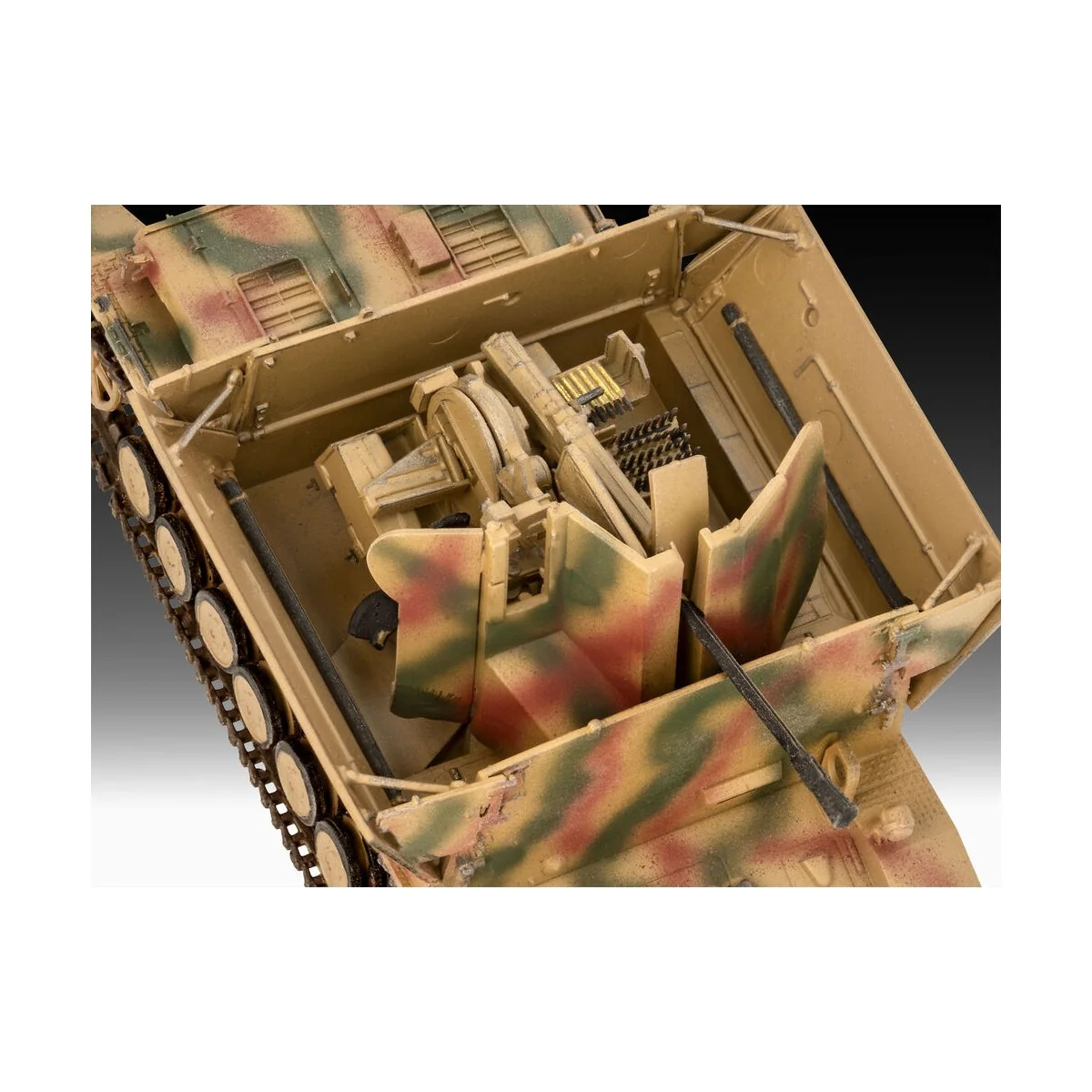 Flakpanzer IV - Möbelwagen 3, 7 cm Flak 43, 1/72 - Revell 03363