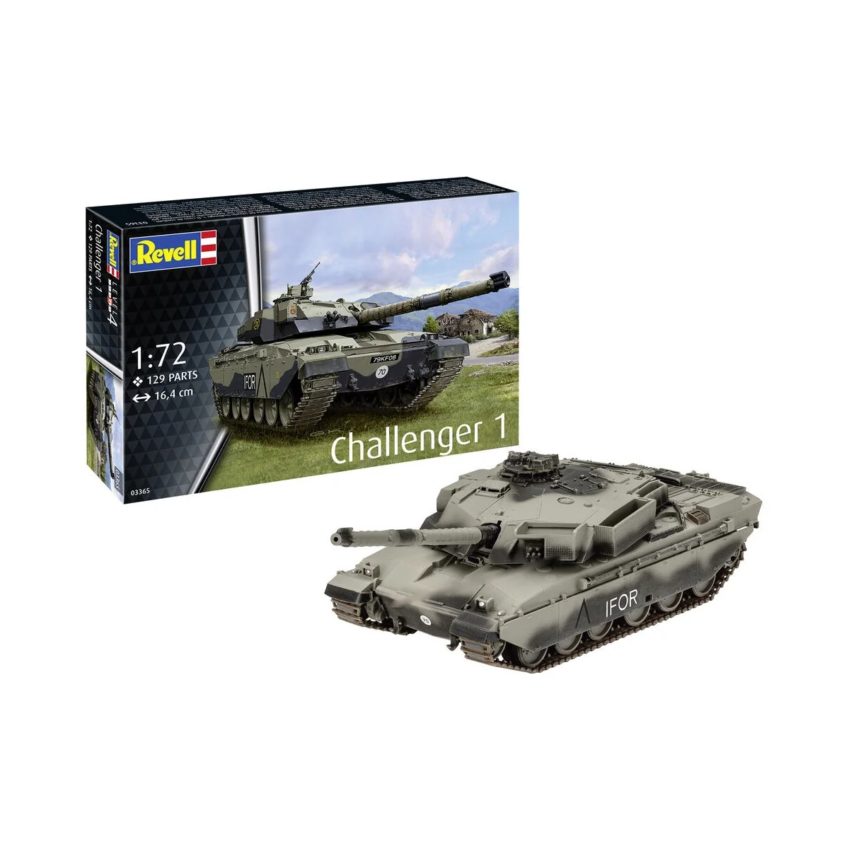 Challenger 1, 1/72 - Revell 03365