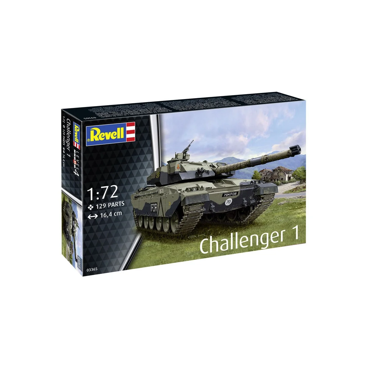 Challenger 1, 1/72 - Revell 03365