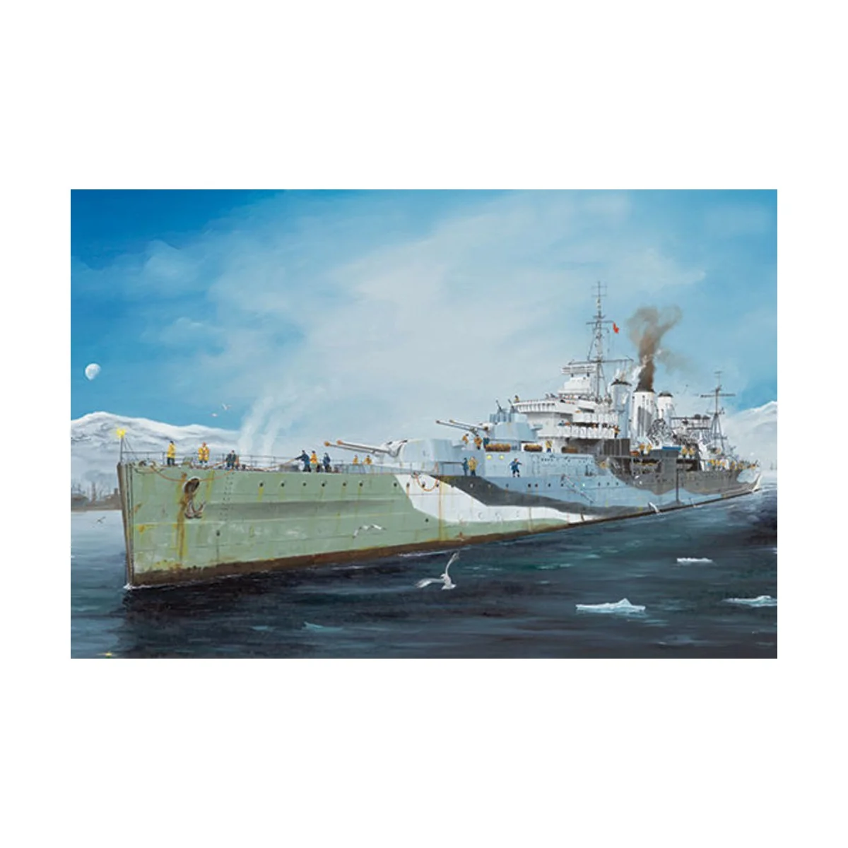 HMS Kent, 1/350 - Trumpeter 05352
