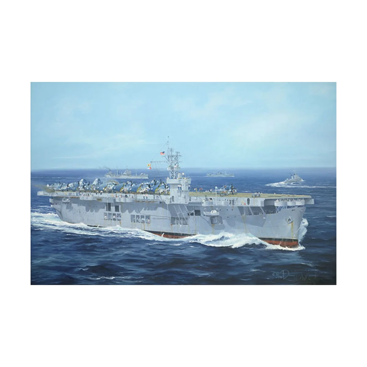 USS CVE-26 Sangamon, 1/350 - Trumpeter 05369