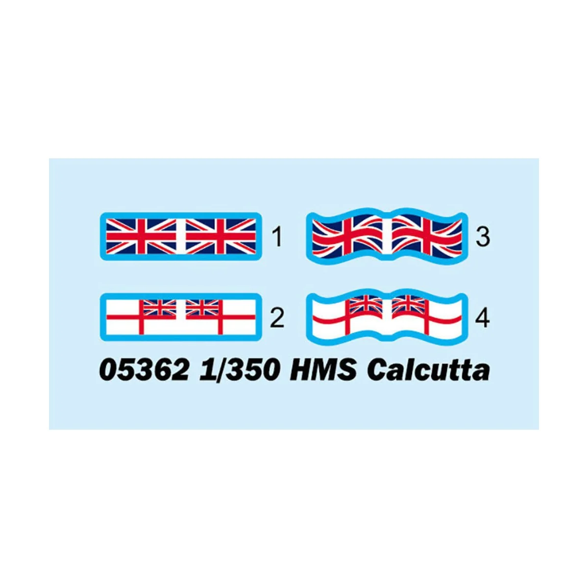 HMS Calcutta, 1/350 - Trumpeter 05362